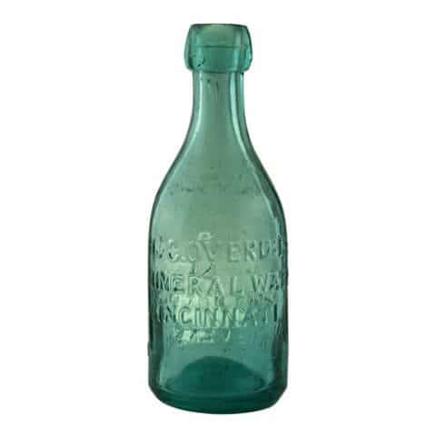 H&C. Overdiek Mineral Water Cincinnati O - O This Bottle Is Never Sold