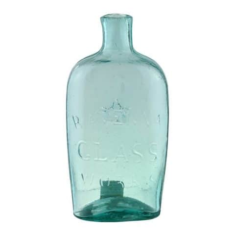 GXIII-83 • Ravenna Glass Works - Star Flask
