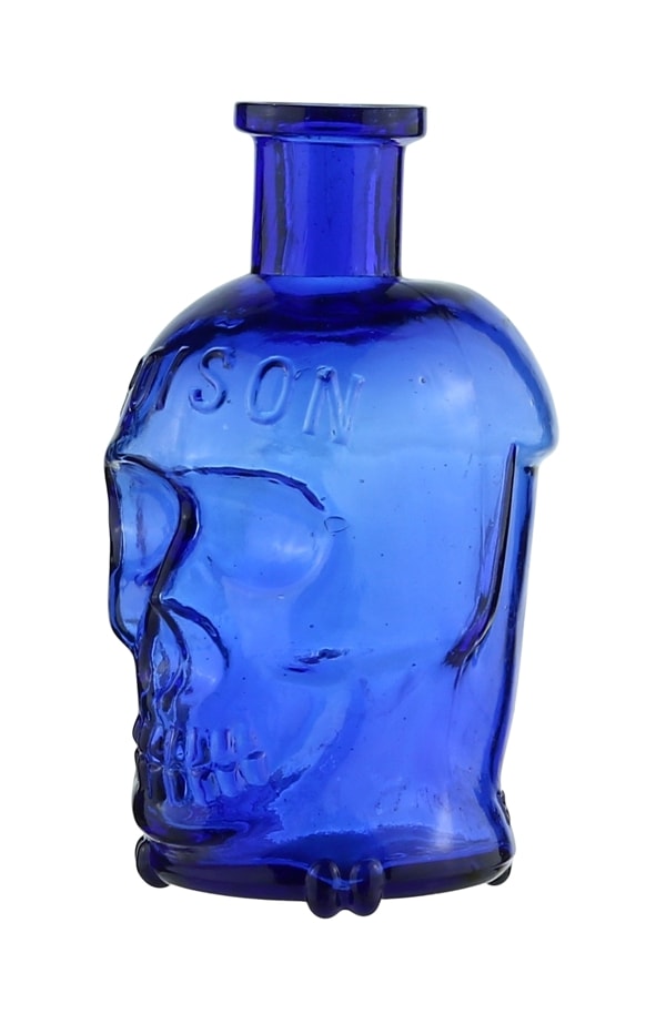 Figural Skull - FOHBC Virtual Museum of Historical Bottles and Glass