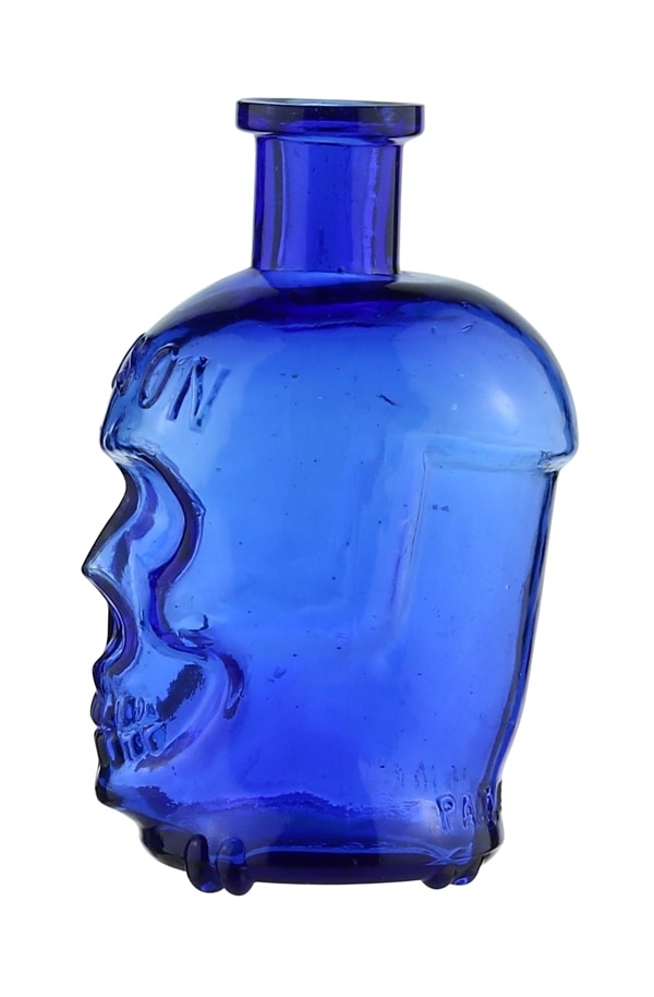 Figural Skull - FOHBC Virtual Museum of Historical Bottles and Glass