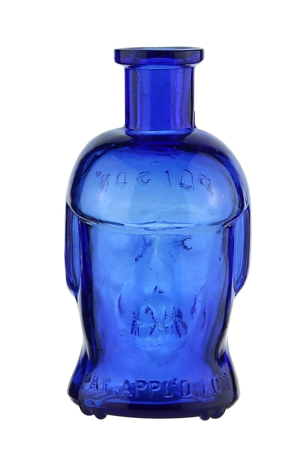 Figural Skull - FOHBC Virtual Museum of Historical Bottles and Glass