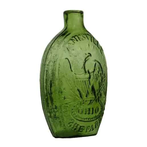Zanesville Shepard GIV-32 Historical Flasks