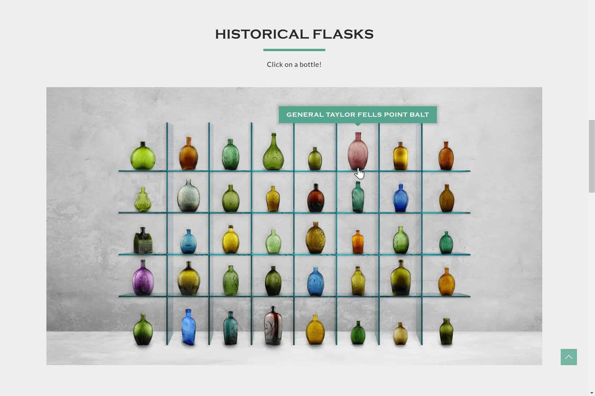 FOHBC Virtual Museum - Historical Flasks Gallery
