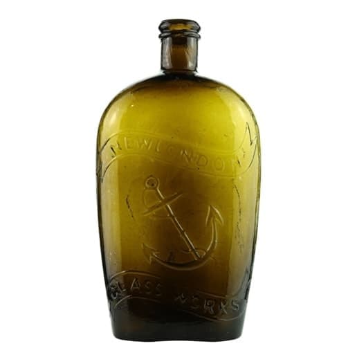 Eagle Anchor New London GII-67 Historical Flasks