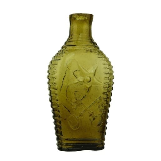 Masonic Key Compass GIV-30 Historical Flasks