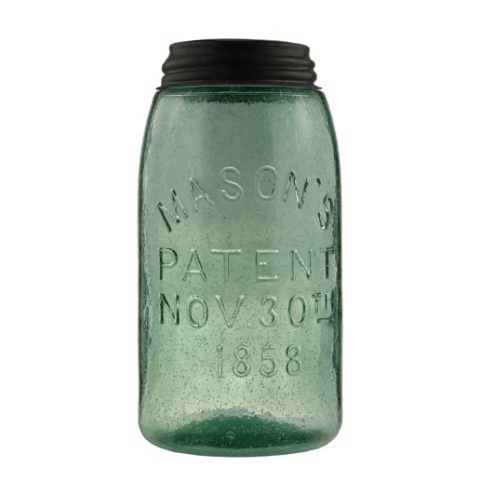 Mason's 1858 Bubbles Jars