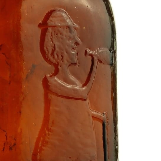 For Pike’s Peak / Tippler GXI-45 Red Amber Detail 2 Historical Flasks