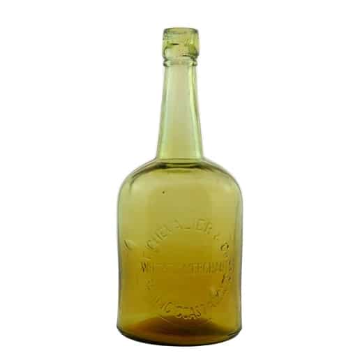 F. Chevalier Co. Demijohn Whiskey