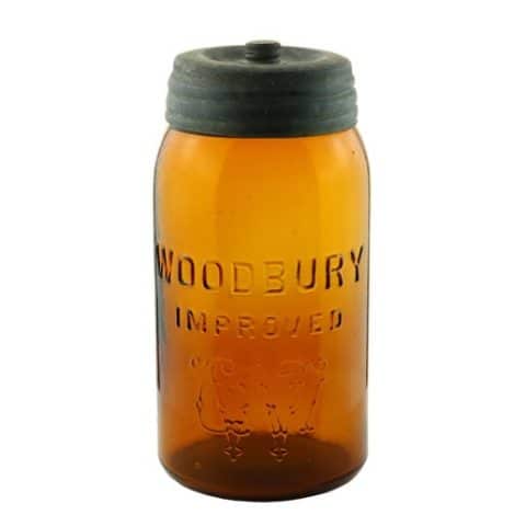 Woodbury Improved WGW Fruit Jars