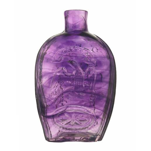 GIV-7 Masonic Arch Eagle Historical Flask