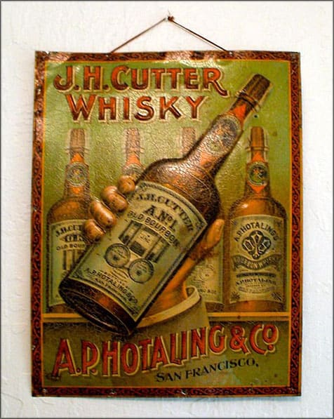 J.H. Cutter Old Bourbon – FOHBC Virtual Museum of Historical Bottles ...