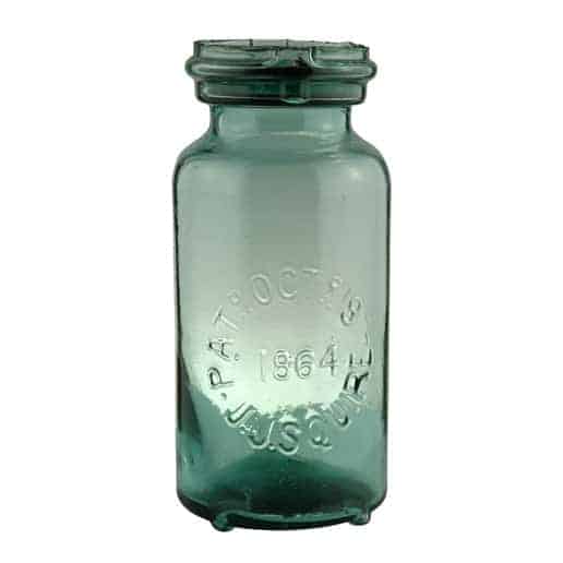 J.J. Squire Patd Octr 8 1864 Jar