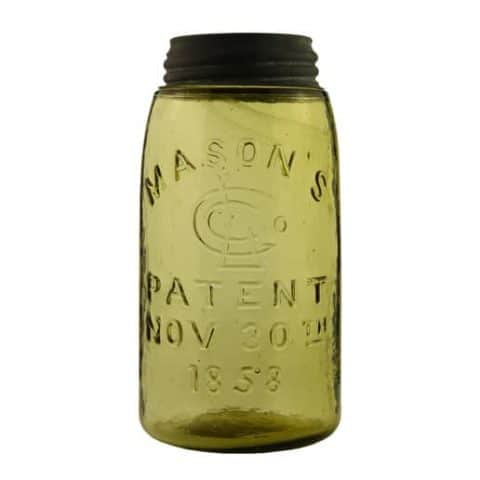 Mason's LGCo (Monogram) Patent Jar Nov 30th 1858