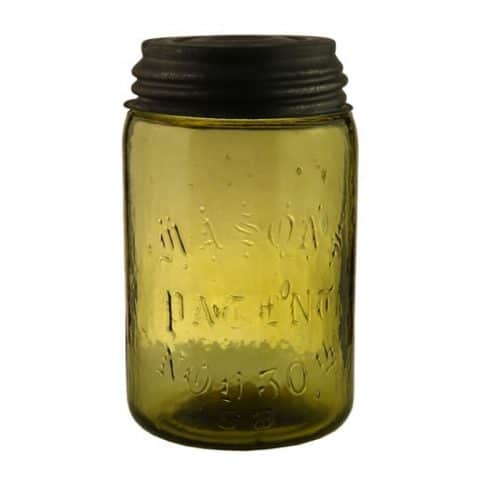 Mason's Patent Nov. 30th 58 "Christmas Mason" Jar