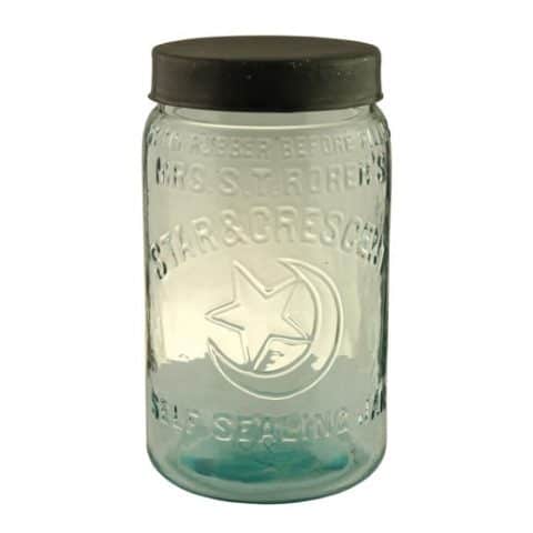 Star & Crescent Self Sealing Jar
