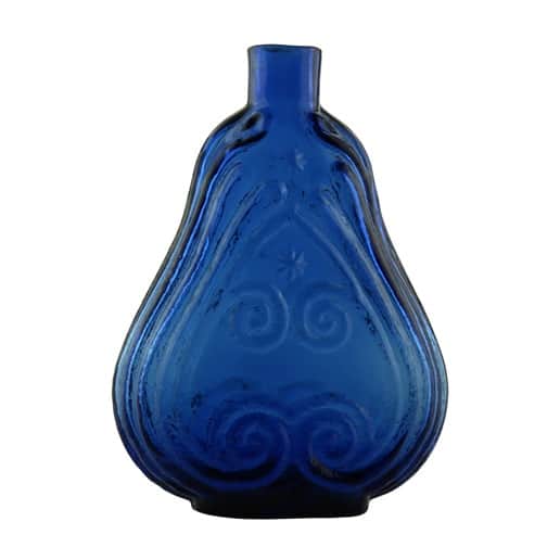 GIX-11 Scroll Flask (Cobalt)