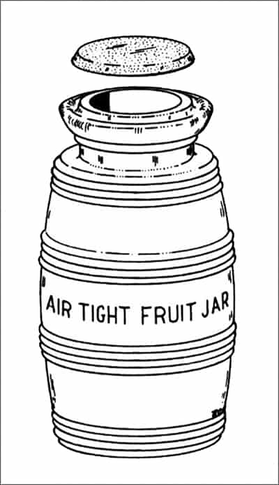 NE Plus Ultra Air-Tight Fruit Jar Made By Bodine & Bros. Wms Town, N.J. –  FOHBC Virtual Museum of Historical Bottles and Glass