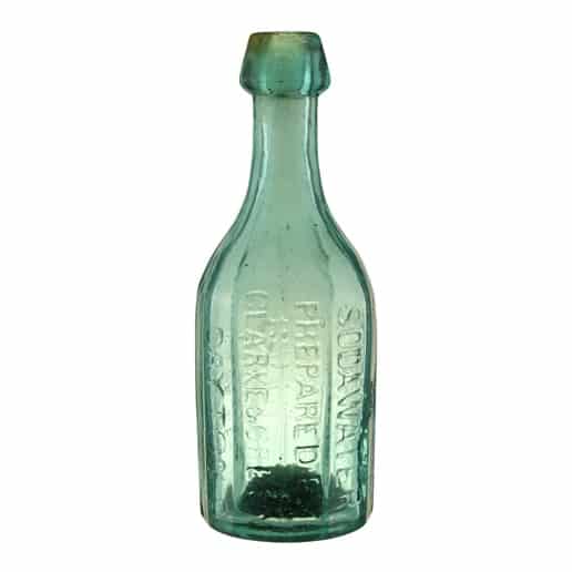 Clarke & Green Superior Mineral & Soda Water Dayton – C & G Dayton - Return This Bottle