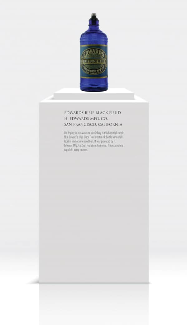 Edwards Blue Black Fluid – FOHBC Virtual Museum of Historical Bottles ...