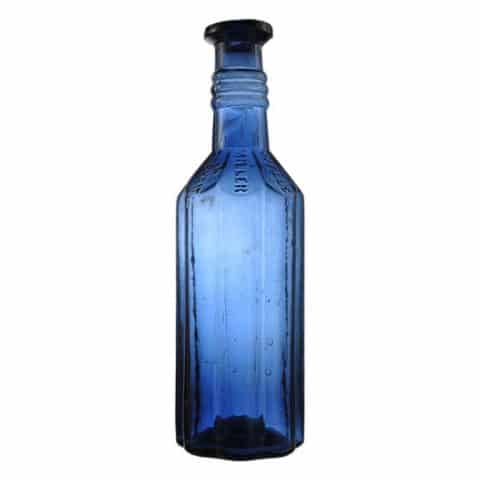 Wells Miller & Provost Sauce Bottle (Blue)
