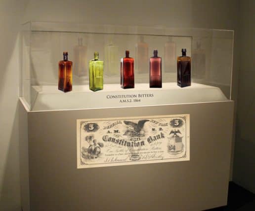 Constitution Bitters - FOHBC Virtual Museum of Historical Bottles and Glass