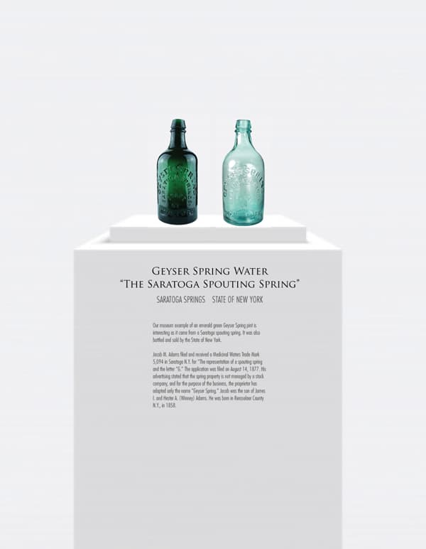 Geyser Spring Water – FOHBC Virtual Museum of Historical Bottles and Glass