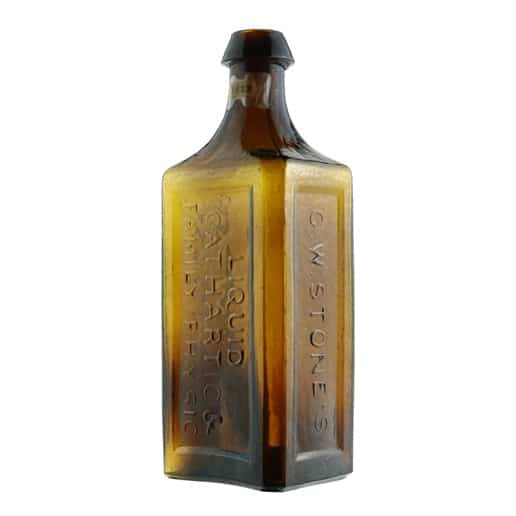 G. W. Stone's Liquid Cathartic & Family Physic Lowell, Mass