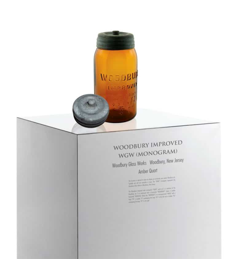 Woodbury Improved WGW (monogram) Jar FOHBC Virtual Museum of