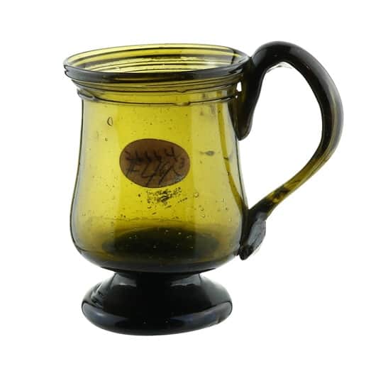 Handled Footed Mug or Drinking Vessel