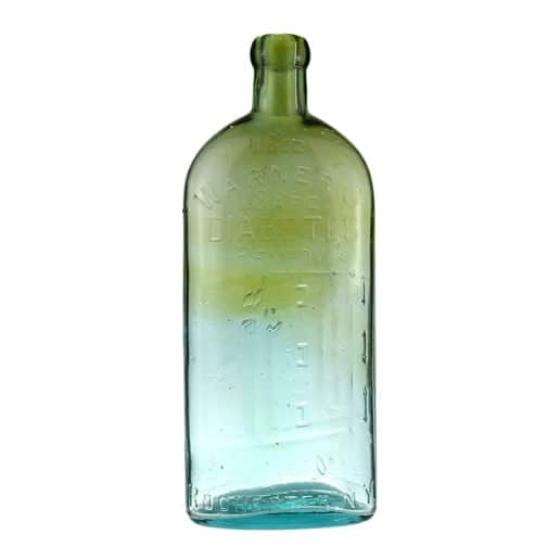 Warner’s Safe Diabetes Remedy Rochester N.Y. 16 OZ (Embossed Safe)