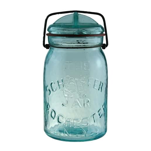 The Schaffer Jar. Rochester N.Y. JCS (Monogram)
