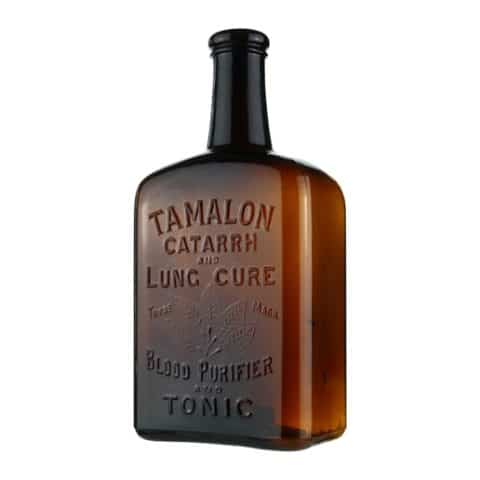 Tamalon Catarrh And Lung Cure Trade Mark (Leaf Motif) Blood Purifer and Tonic