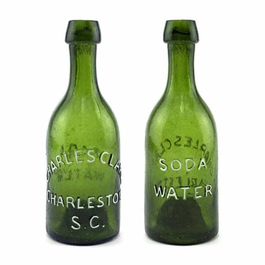 Charles Clark Charleston S.C. Soda Water FOHBC Virtual Museum of Historical Bottles and Glass