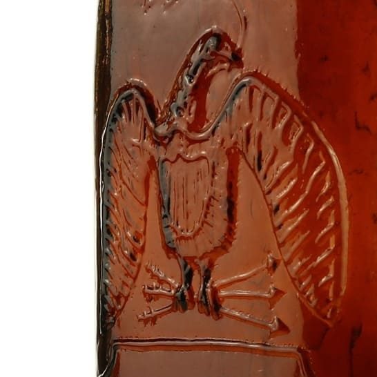 For Pike’s Peak / Tippler GXI-45 Red Amber Detail 1 Historical Flasks
