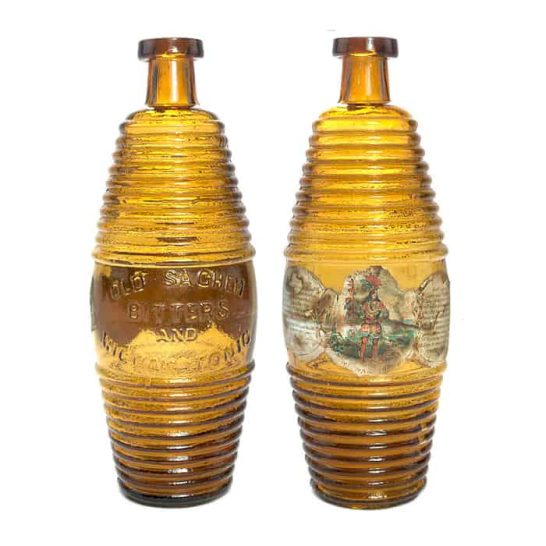 Old Sachem Bitters and Wigwam Tonic FOHBC Virtual Museum of