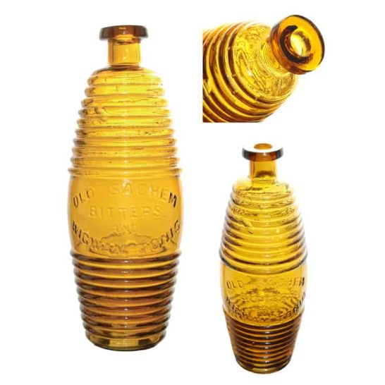 Old Sachem Bitters and Wigwam Tonic FOHBC Virtual Museum of